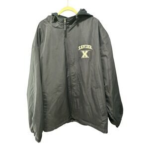 VTG Xavier Musketeers VESI Sportswear Blue Jacket Size XXL‎ EUC